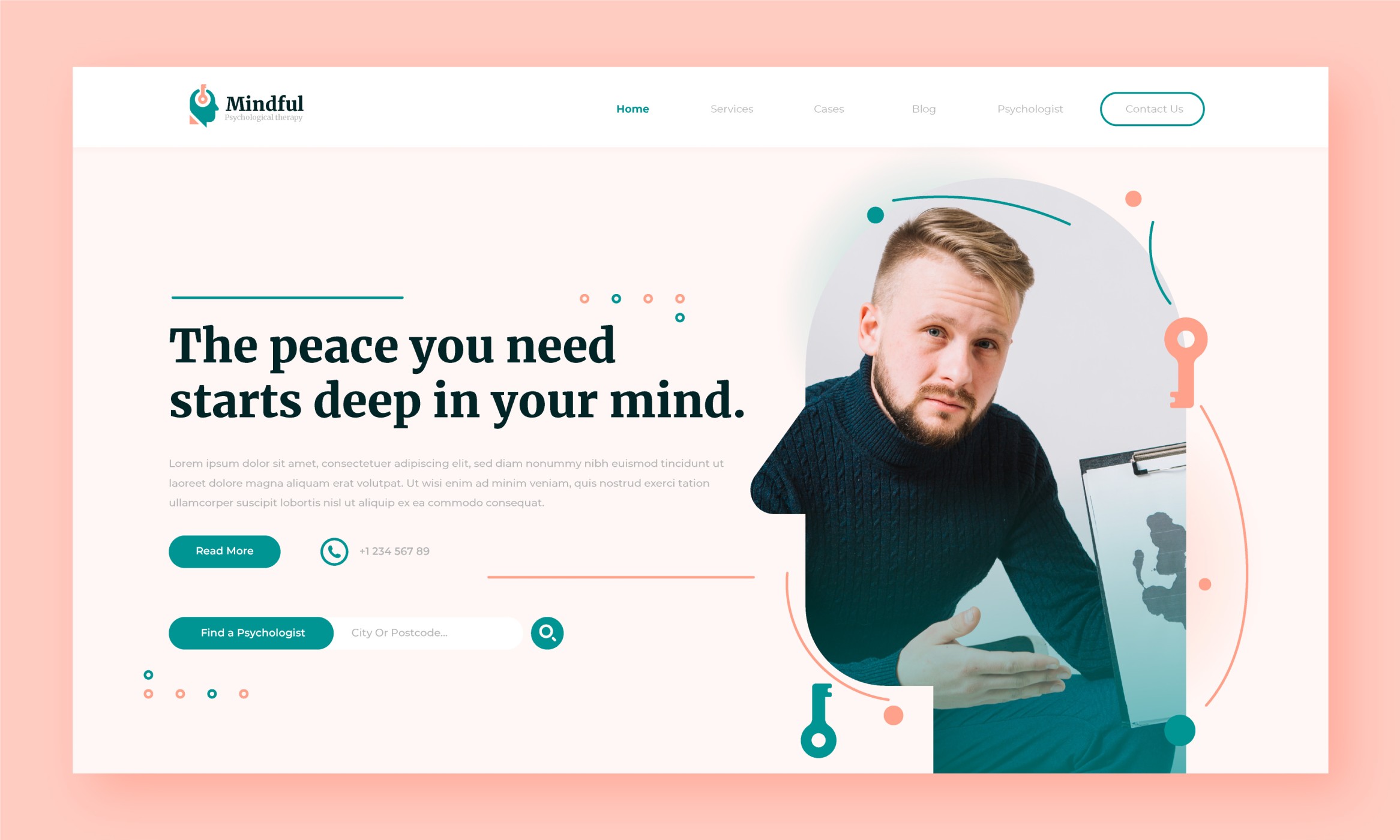 Psychologist Landing Page